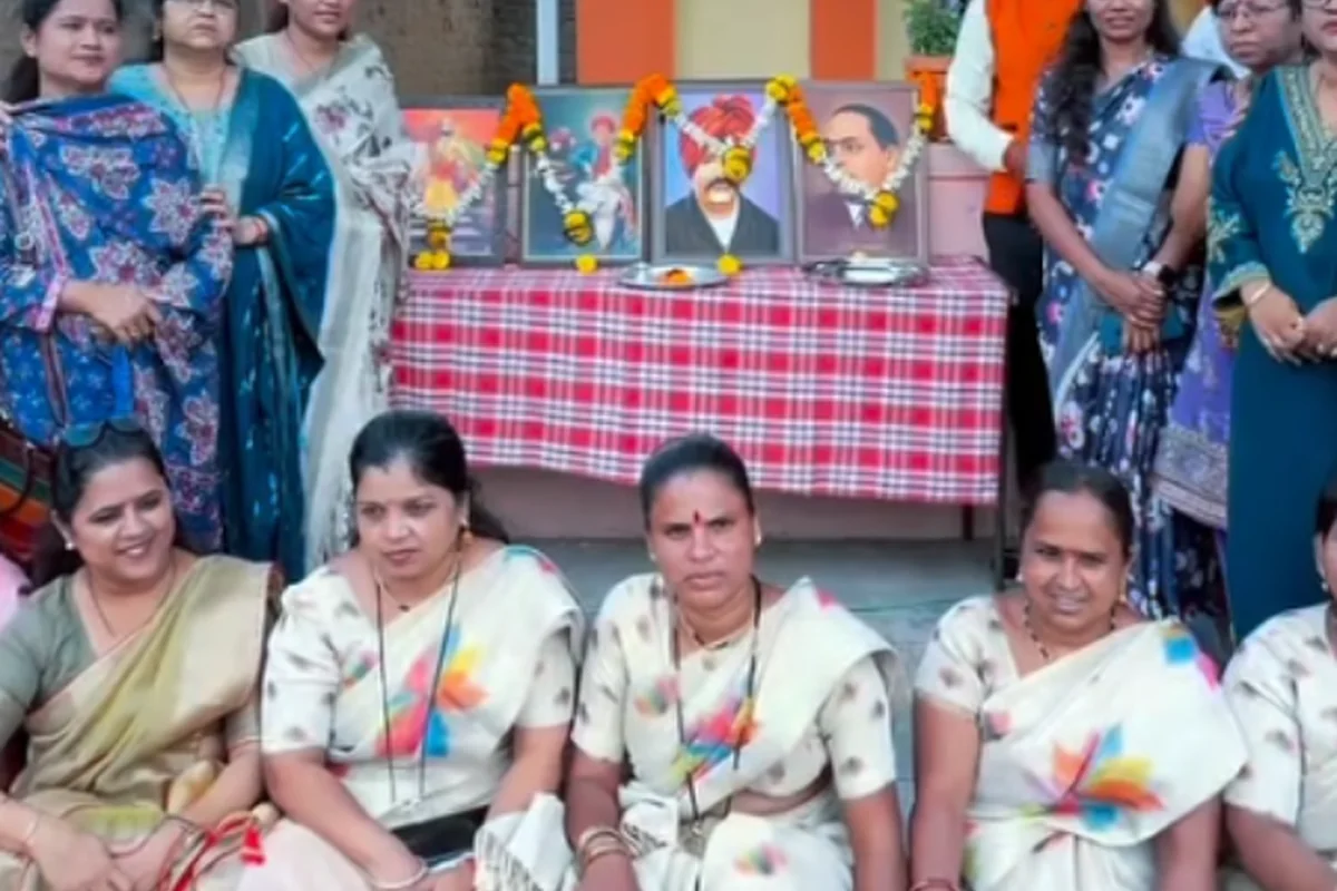 सिद्धार्थ नगर शिरूर येथे राजर्षी छत्रपती शाहू महाराज जयंती कार्यक्रमास उपस्थिती आणि अभिवादन